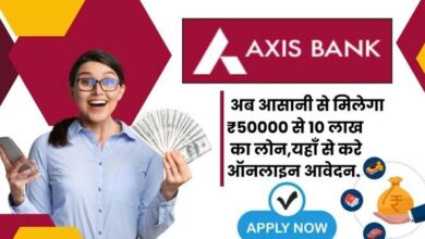 Axis Bank Instant Loan