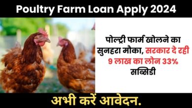 Poultry Farm Loan Apply 2024