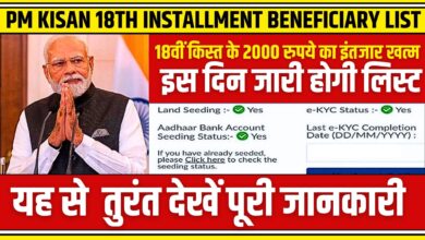 PM Kisan 18th Installment Beneficiary List