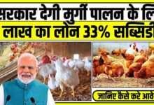 Poultry Farm Scheme Loan