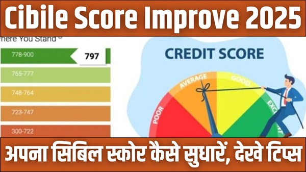 Cibile Score Improve 2025