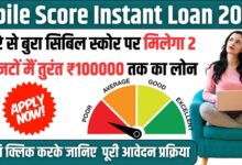 Cibile Score Loan 2025