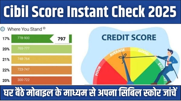 Check Cibil Score Instant