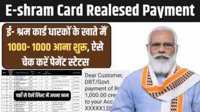 E-shram Card Realesed