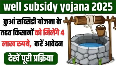 well subsidy yojana 2025