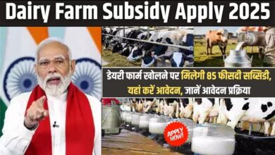 Dairy Farm Subsidy 2025