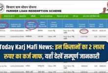 Today Karj Mafi News