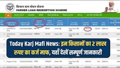 Today Karj Mafi News