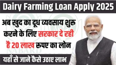 Dairy Farming Loan 2025