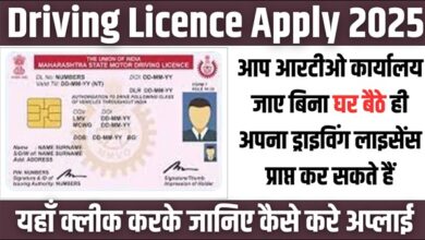 Driving Licence Apply 2025