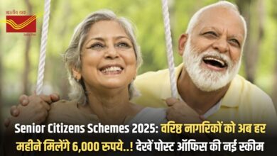 Senior Citizens Schemes 2025