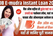 BOB Mudra Loan 2025