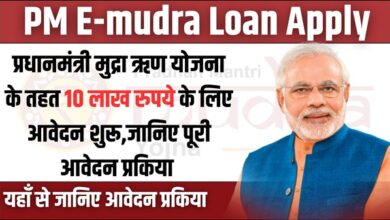 E-mudra Loan Apply