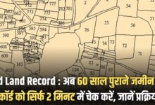 Old Land Record Update