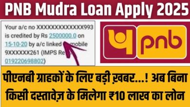 PNB Mudra Loan Apply