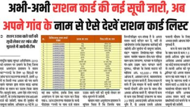 Today Ration Card List