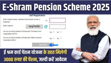 E-Shram Pension Scheme