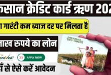 Kisan Credit Card Loan