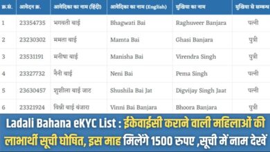 Ladali Bahana eKYC List