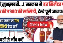 LPG Gas 300 Subsidy