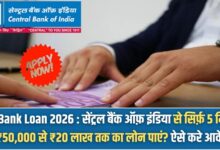 CBI Bank Loan 2026