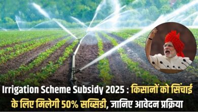 Irrigation Scheme Subsidy 2025