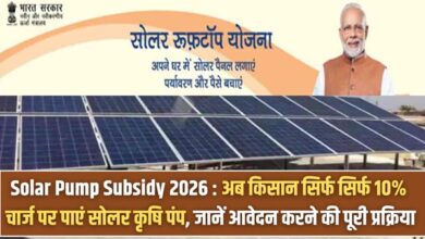 Solar Pump Subsidy 2026