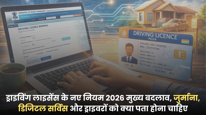 Driving Licence New Rules 2026