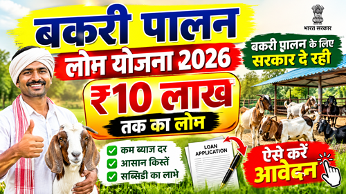 Bakri Palan Loan Yojana 2026