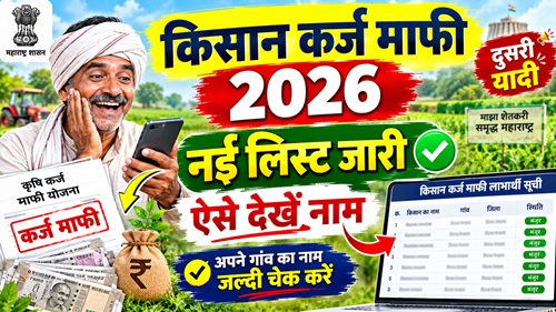 Kisan Karj Mafi List 2026
