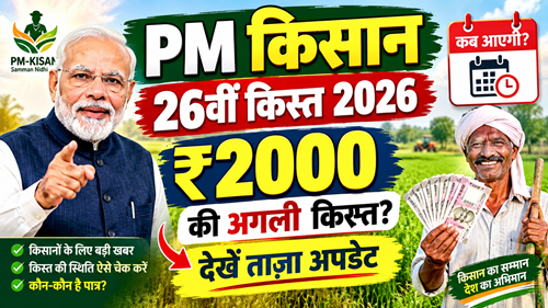PM Kisan 26th Installment 2026
