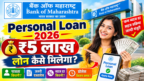 Bank of Maharashtra Personal Loan
